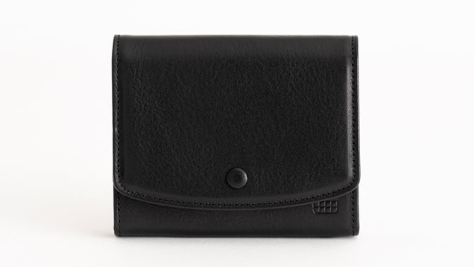 IKUTA KABAN CURUMI S(クルミウォレット エス) OLD BLACK