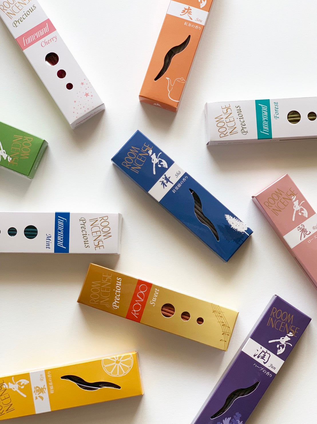 GYOKUSHUDO ROOM INCENSE 沉香,关闭。