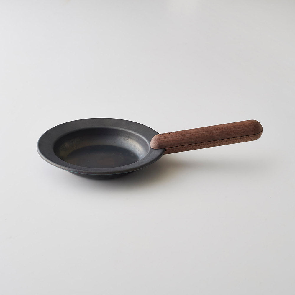 FUJITA KINZOKU 煎锅JIU和手柄套装(胡桃木)