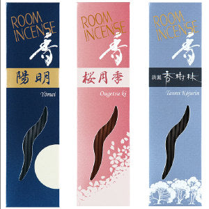 GYOKUSHODO 玉初堂 ROOM INCENSE KAORI 香 High Quality 3 Varieties Set with Gift Box / Made in Osaka Japan